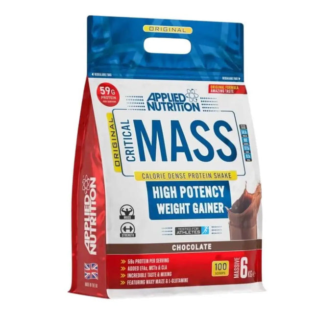 HARD GAINER CRITICAL MASS 6KG Chocolat APPLIED NUTRITION