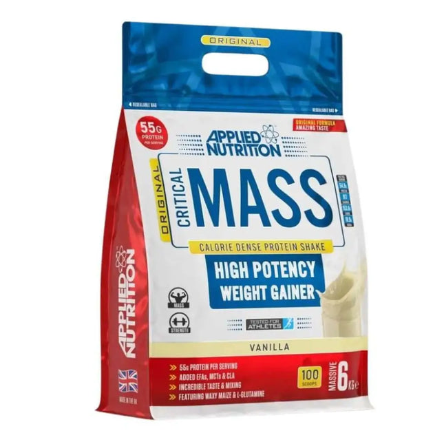 HARD GAINER CRITICAL MASS 6KG VANILLE APPLIED NUTRITION