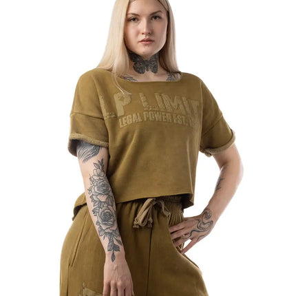 Crop Top LP Girls Stonewashed Ottomix Legal Power