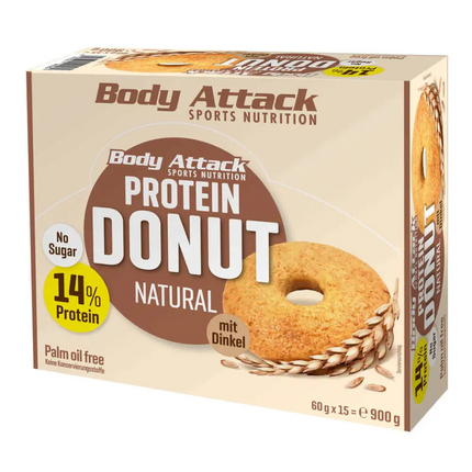 Protein donut 60g Nature Body Attack Sports Nutrition
