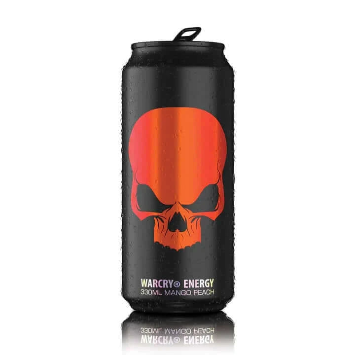 boisson énergétique-warcry-drink-Mango-Peach-330ml-genius-nutrition