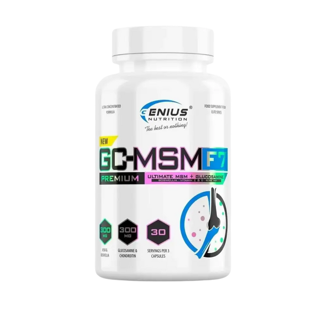 GC-MSMF7 90 capsules genius nutrition