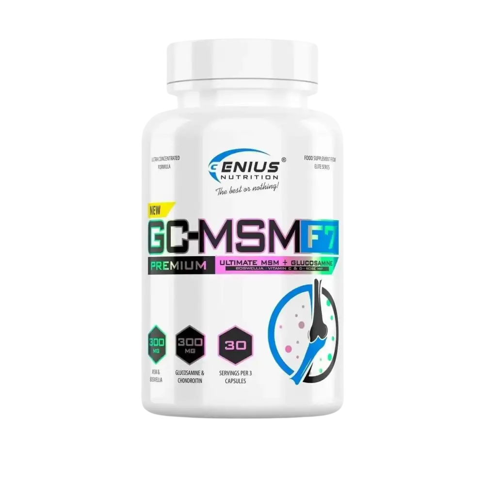 GC-MSMF7 90 capsules genius nutrition