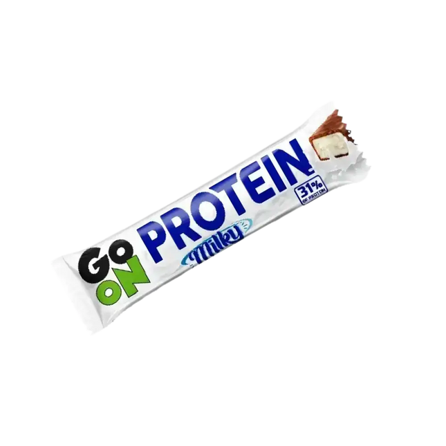 GO ON Protein Bar Milky Chocolate 45g – Barre protéinée enrobée de chocolat au lait