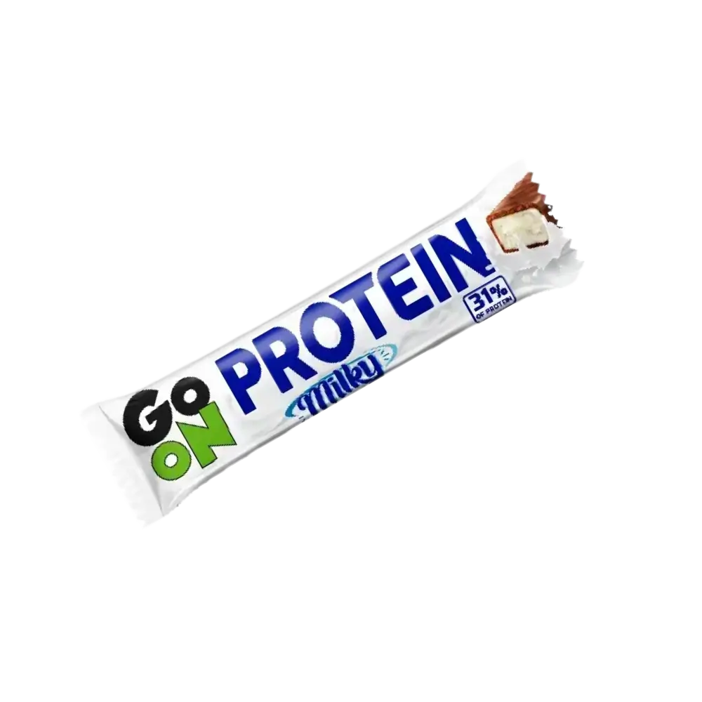 GO ON Protein Bar Milky Chocolate 45g – Barre protéinée enrobée de chocolat au lait