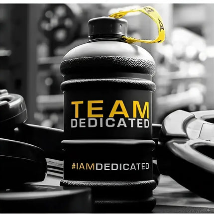 Bouteille de sport Dedicated Waterjug Matt Black – 2,2 litres, Team Dedicated