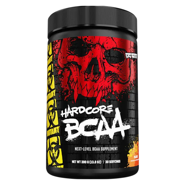 Conteneur de supplément Hardcore BCAA 390g pour la musculation et la récupération musculaire