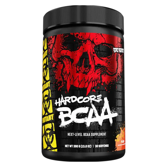 Conteneur de supplément Hardcore BCAA 390g pour la musculation et récupération sportive