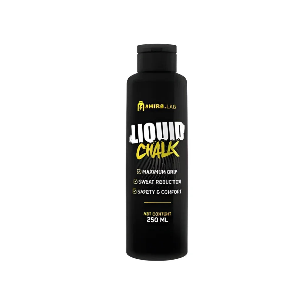 Magnésie liquide Hiro.Lab 250ml, anti-transpiration et amélioration du grip pour musculation, escalade, haltérophilie et sports de force