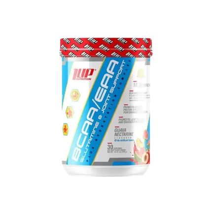 HIS BCAA EAA 1UP Nutrition saveur Guava Nectarine - Hydratation et performance sportive