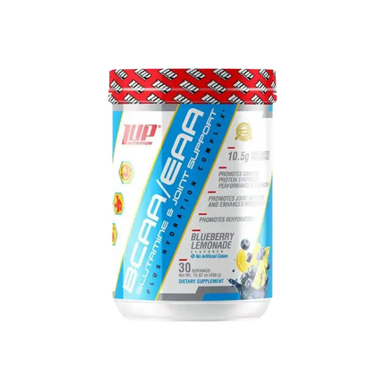 HIS BCAA EAA 1UP Nutrition saveur Blueberry Lemonade - Acides aminés essentiels et endurance