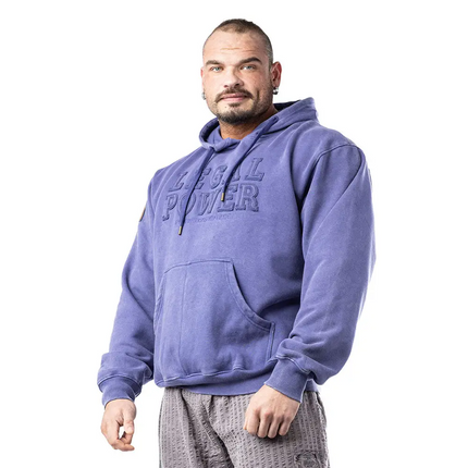 Hoodie Legal Power Stonewashed brushed inside Ottomix