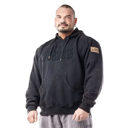 Hoodie Legal Power Stonewashed brushed inside Ottomix