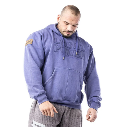 Hoodie Legal Power Stonewashed brushed inside Ottomix
