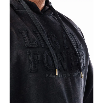 Hoodie Legal Power Stonewashed brushed inside Ottomix