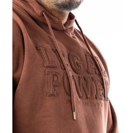 Hoodie Legal Power Stonewashed brushed inside Ottomix