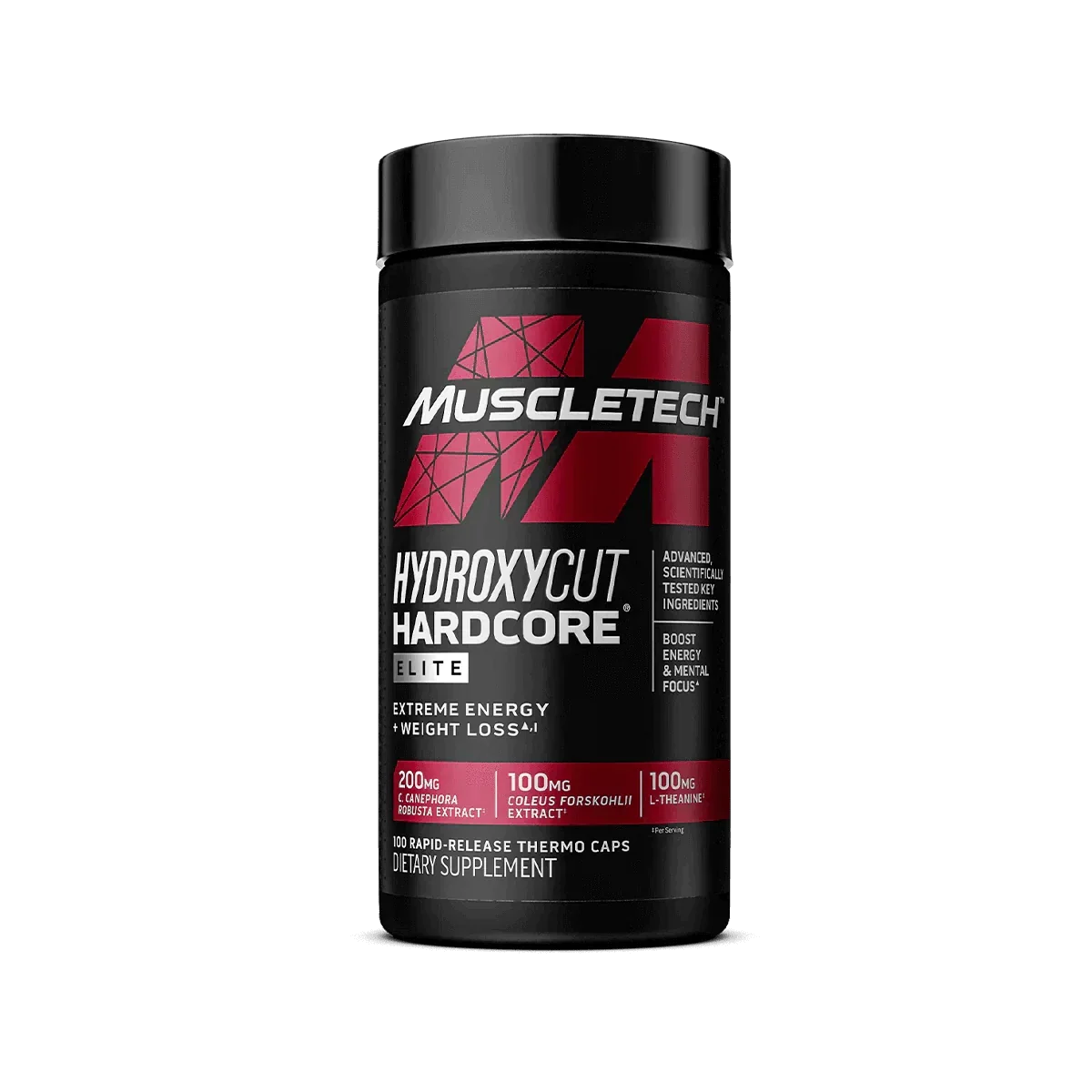 Hydroxycut Hardcore Super Elite 100 Caps Muscletech