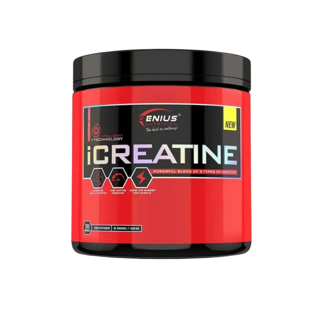 iCreatine 200 capules Genius Nutrition