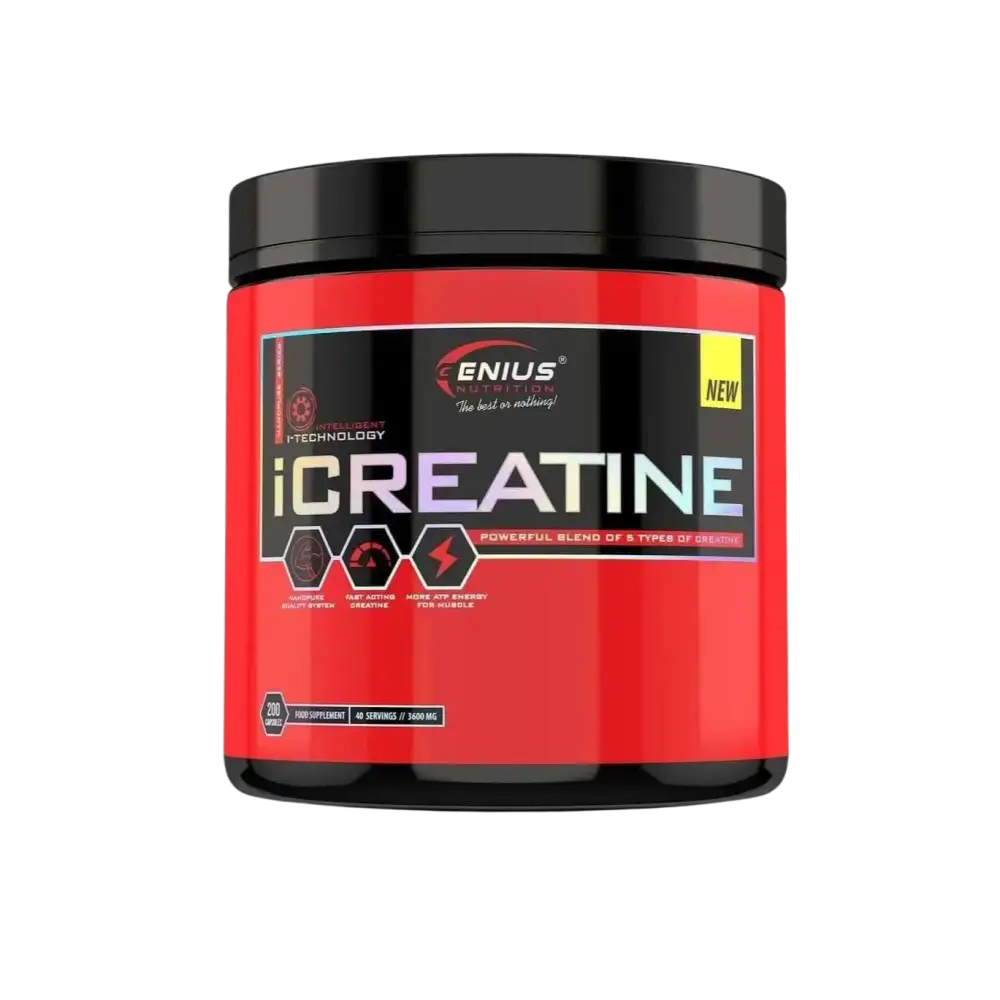 iCreatine 200 capules Genius Nutrition