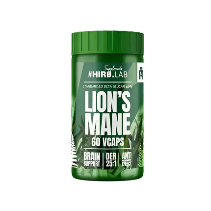 Lion’s Mane Hiro.Lab 60 VCaps – Boost cognitif et immunité