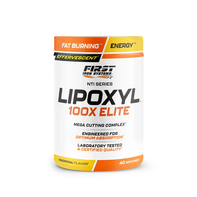 Lipoxyl 100X Elite Tropical First Iron Systems brûleur de graisse
