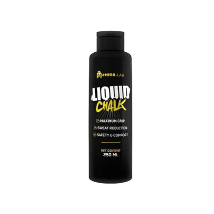 Magnésie liquide Hiro.Lab 250ml, anti-transpiration et amélioration du grip pour musculation, escalade, haltérophilie et sports de force
