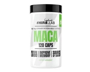 Maca 120 caps Hiro Lab - complément naturel pour l'énergie, la libido et la mémoire