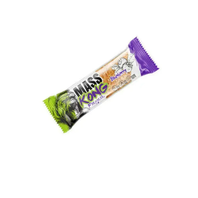 Barre protéinée Hiro.Lab Mass Kong Flapjack Myrtille 90g - Idéale pour la récupération après l'entraînement