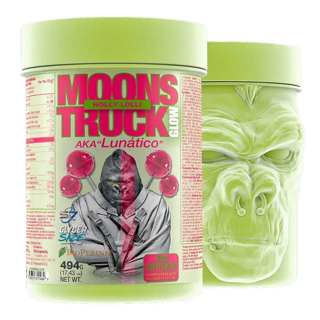 Tubes de Moons Truck Moonstruck® Glow pour une pompe musculaire optimale et doses élevées d’ingrédients actifs