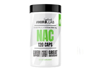 Hiro Lab NAC 800mg 120 gélules – Support du foie et puissant antioxydant