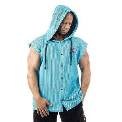 Neon Débardeur Sans Manches Oldschool Spikes Hoodie Boston Legal Power
