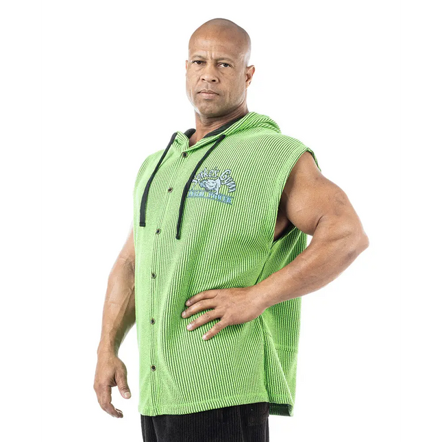 Neon Débardeur Sans Manches Oldschool Spikes Hoodie Boston Legal Power