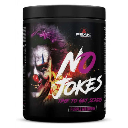 NO JOKES PEAK Pré-workout 600g - PURPLE WILDBERRY - BOOSTER