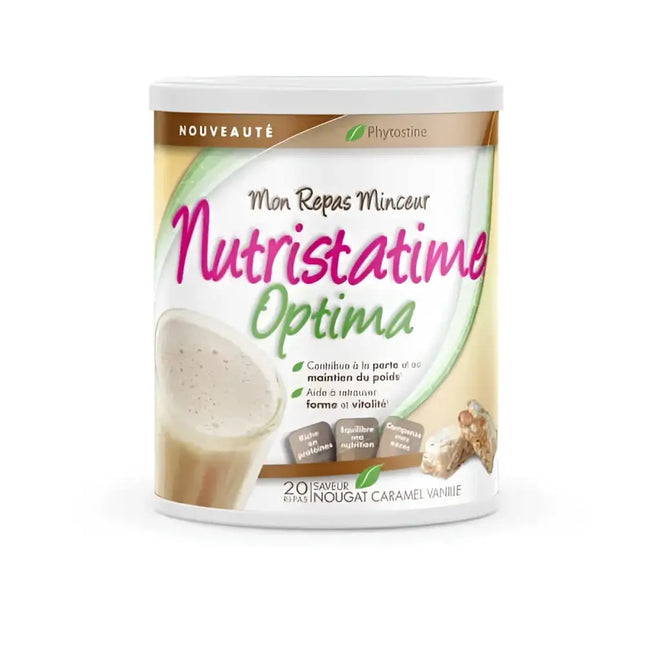 Nutristine Optima 800g - Nougat Caramel Vanille - PROTEINE