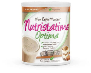 NUTRISTATIME OPTIMA 800g SAVEUR VANILLE SPECULOOS | PHYTOSTINE - FORCE ADDICT PRO