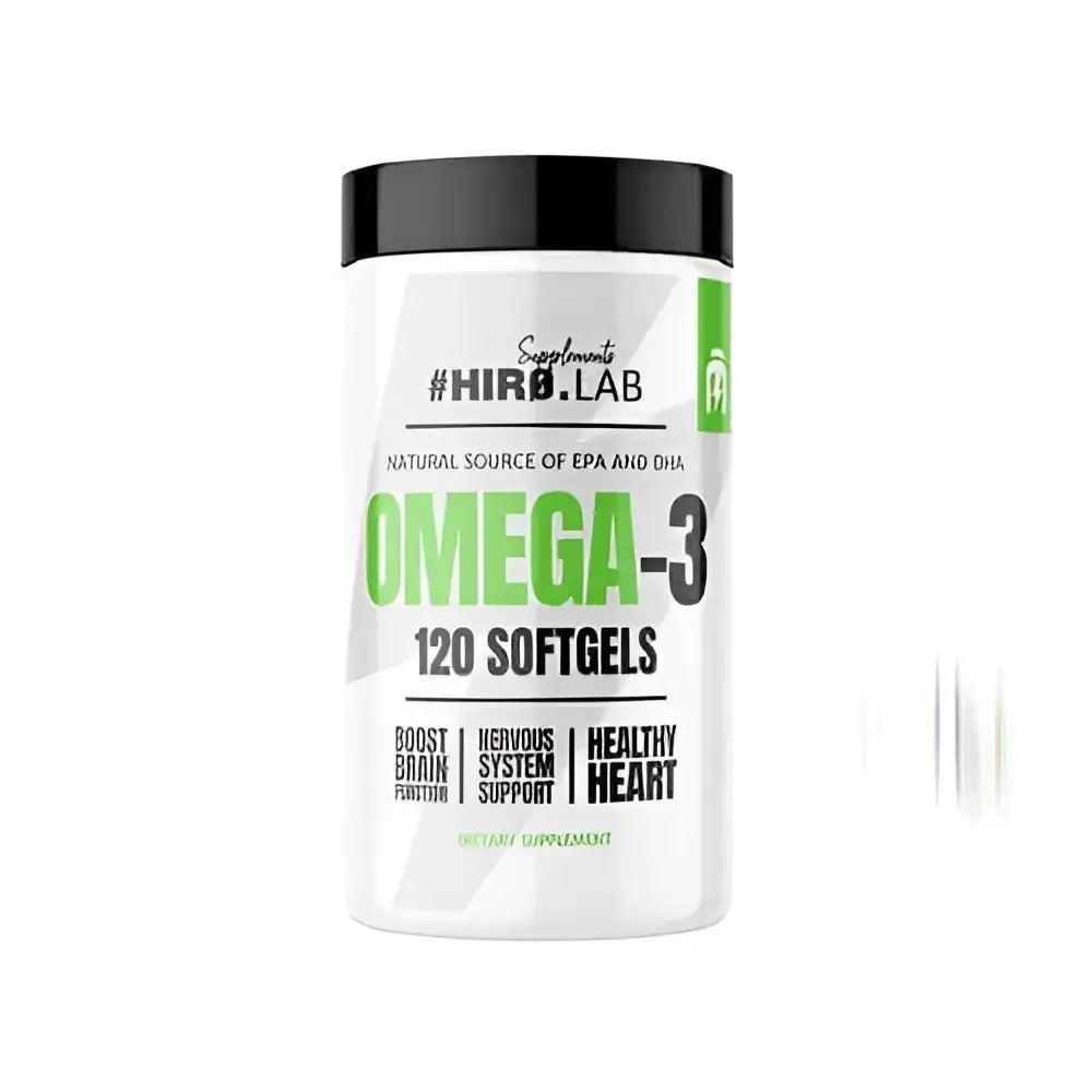 Oméga 3 Hiro Lab 120 gélules - Source naturelle d’EPA et DHA