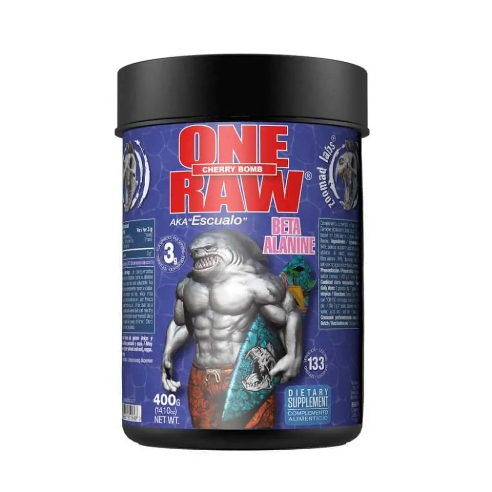 ONE RAW®. BETA-ALANINE 400g Cherry Bomb | Zoomad Labs - Force Addict Pro
