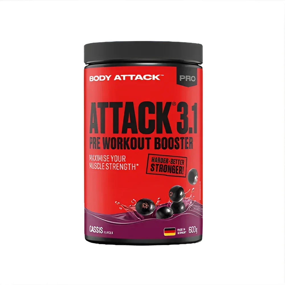 Attack 3.1 Booster Pre Workout 600g Cassis
