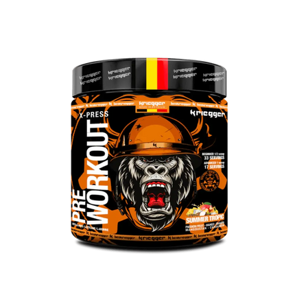 PRE-WORKOUT X-PRESS SUMMER TROPIC 300g | KRIEGGER SPORT NUTRITION