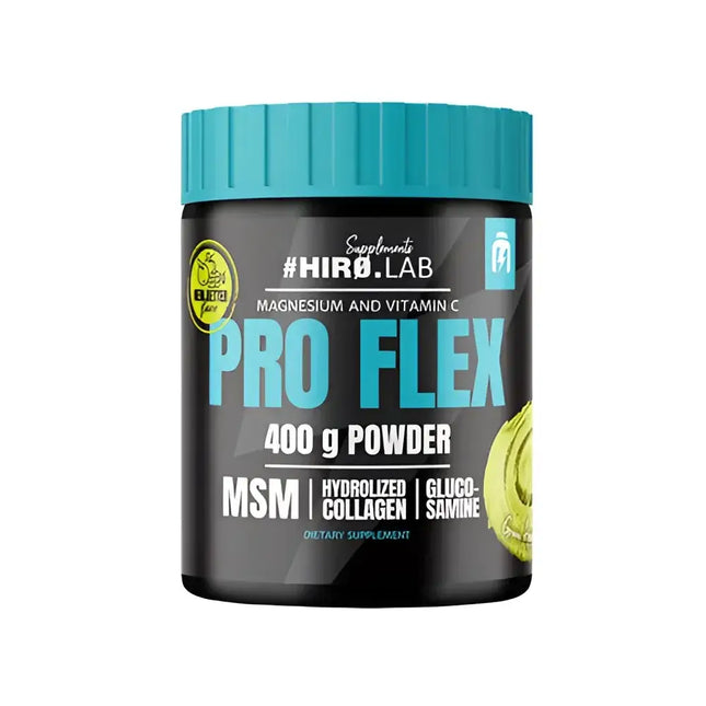 Pro Flex 400g Hiro.Lab – Version goût pomme pour une prise agréable et efficace