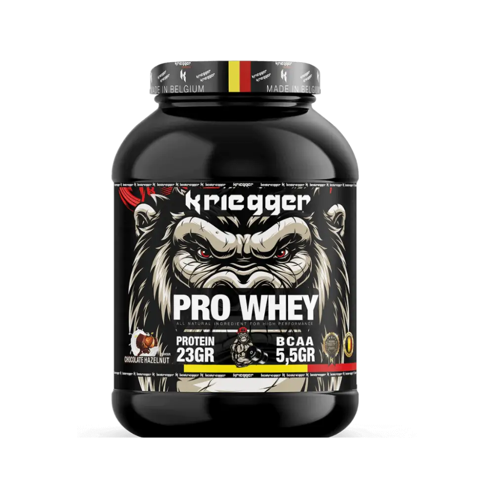PRO WHEY PROTEINE CHOCOLAT NOISETTES 2kg - KRIEGGER SPORT NUTRITION - Force Addict Pro