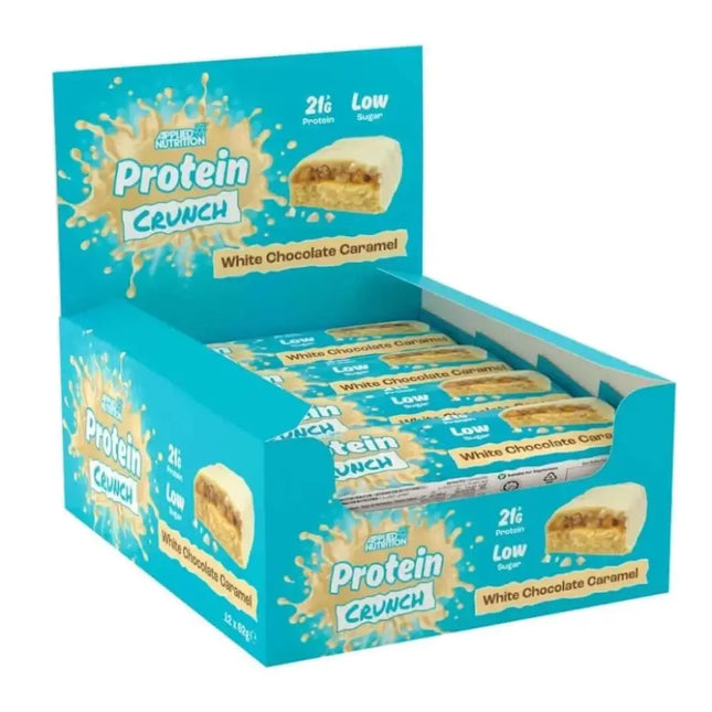 Boite de Barres protéinées 21g - Protein Crunch Applied Nutrition | Force Addict Pro