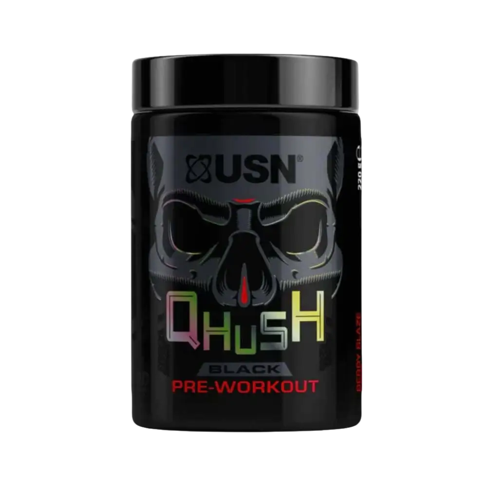 USN QHUSH BLACK Pré-workout 220g Berry Blaze | USN - Force Addict Pro