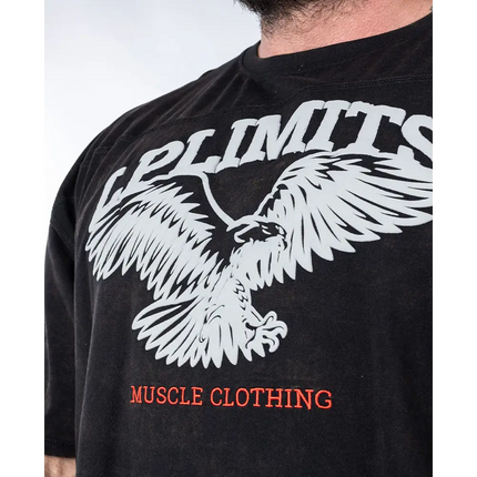 Rag Top Eagle Stonewashed Pique Jersey Legal Power