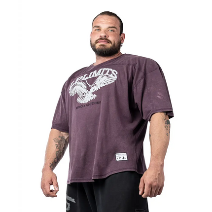 Rag Top Eagle Stonewashed Pique Jersey Legal Power