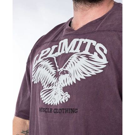 Rag Top Eagle Stonewashed Pique Jersey Legal Power