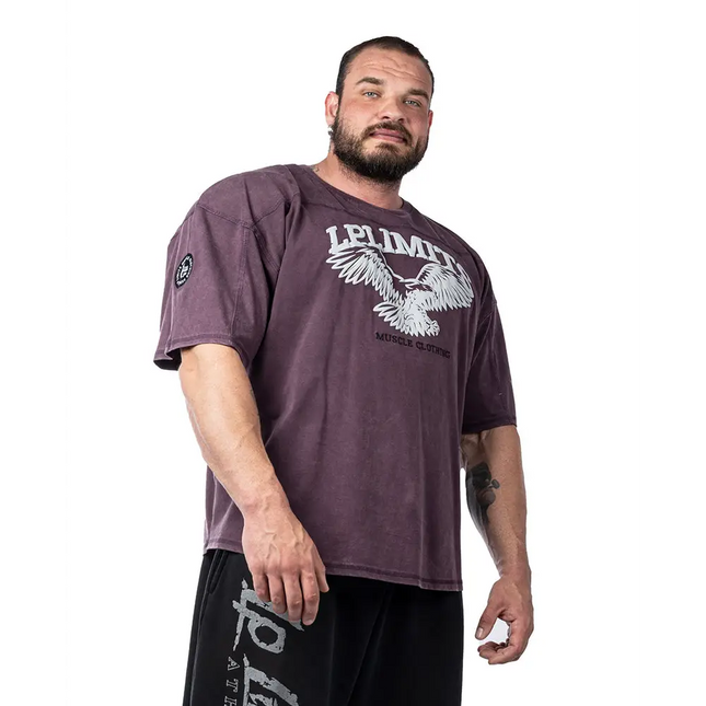 Rag Top Eagle Stonewashed Pique Jersey Legal Power