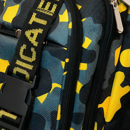 Bretelles rembourrées sac à dos musculation Dedicated – vue arrière