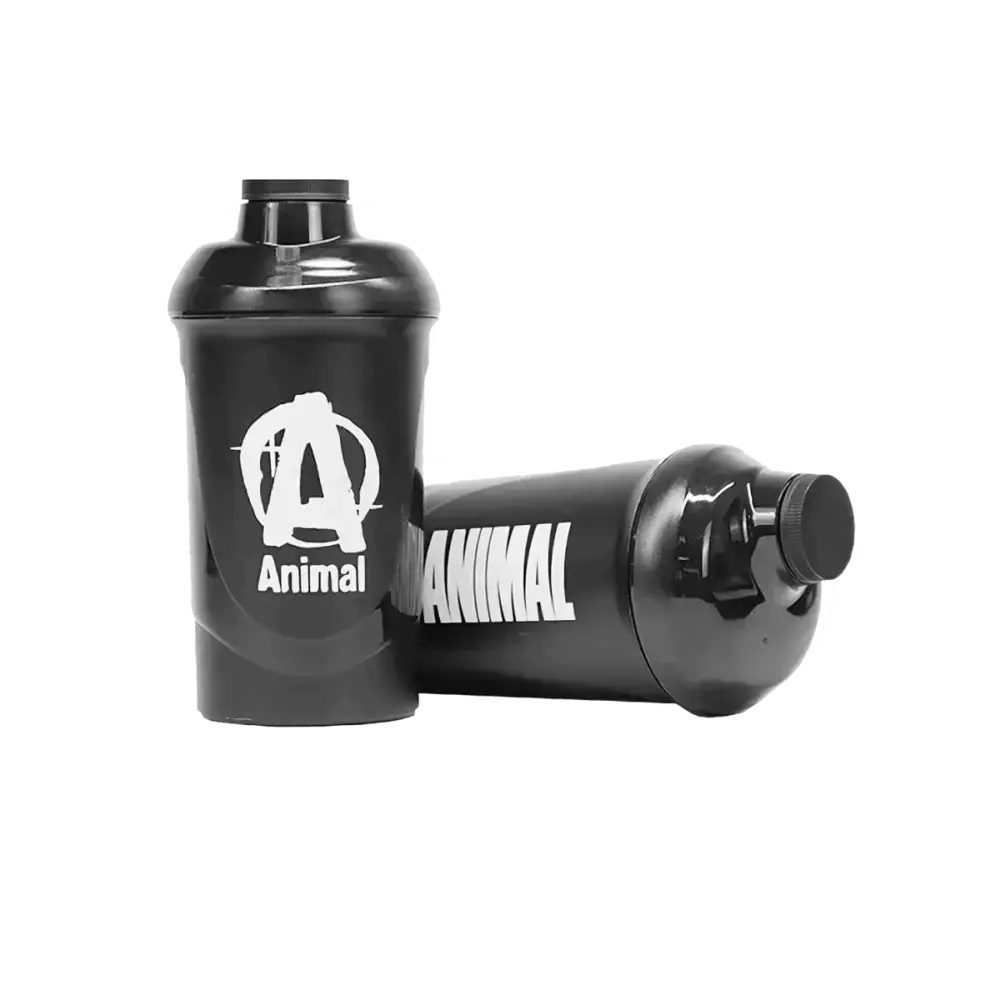 UNIVERSAL ANIMAL SHAKER BLACK 600 ml | Universal Nutrition - Force Addict Pro