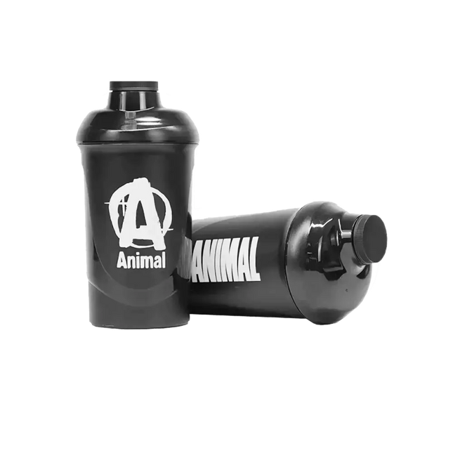 UNIVERSAL ANIMAL SHAKER BLACK 600 ml | Universal Nutrition - Force Addict Pro